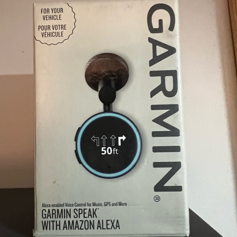 Garmin speak gps